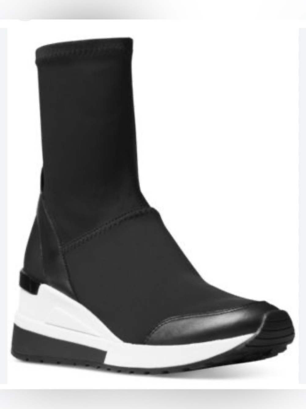 Michael Michael Kors Ace stretch sock sneaker boots 7